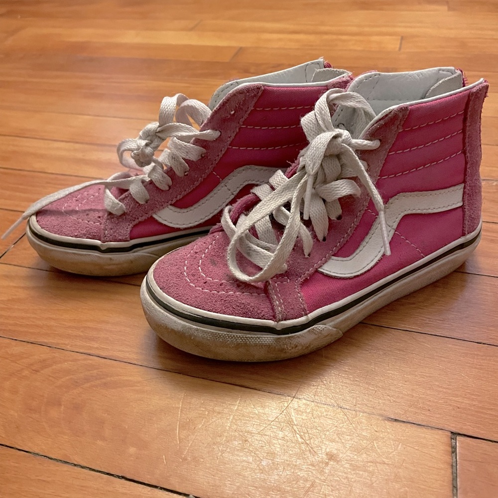 Vans Pink High Tops